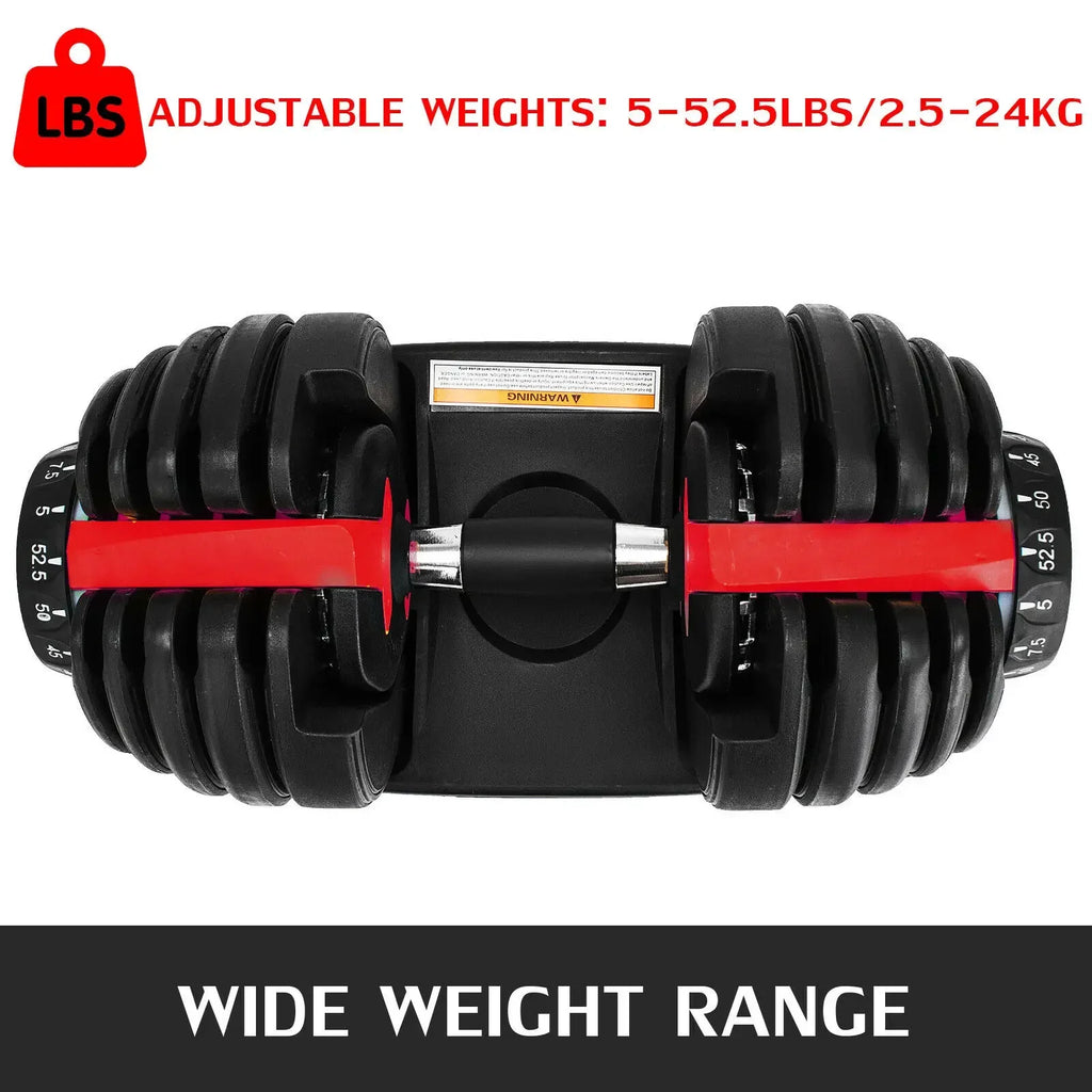 Adjustable Dumbells (24kg/52.5lbs)